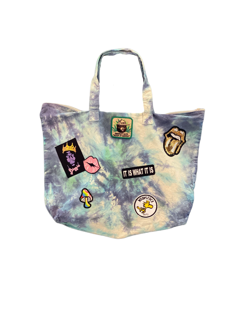 All Mixed Up Zipper Tote