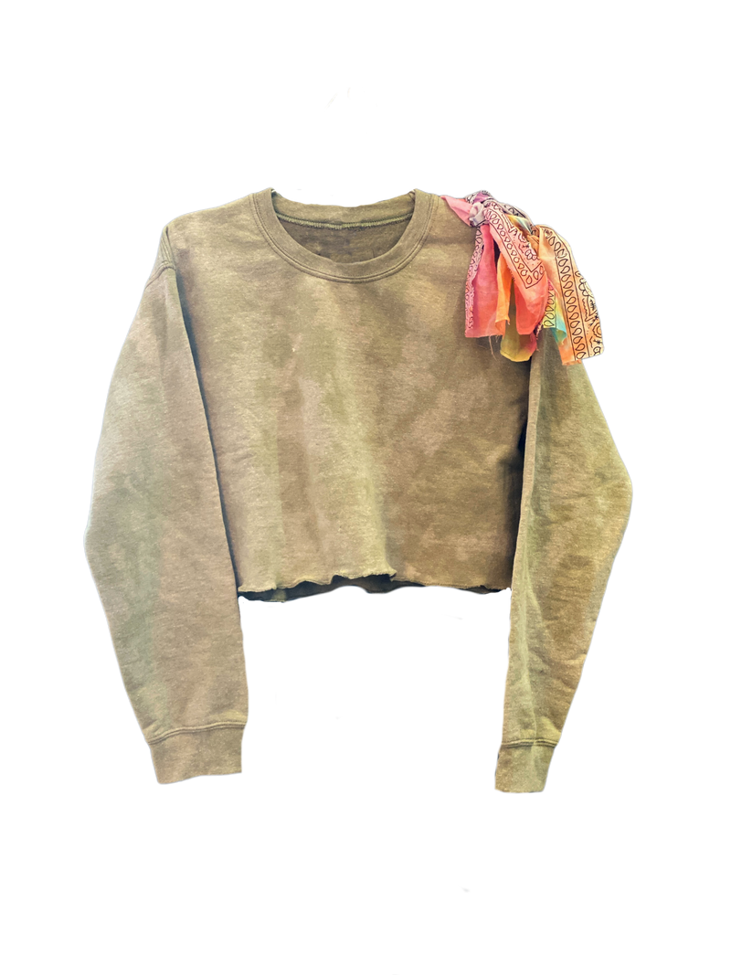 Emotions Cropped Crew M/L