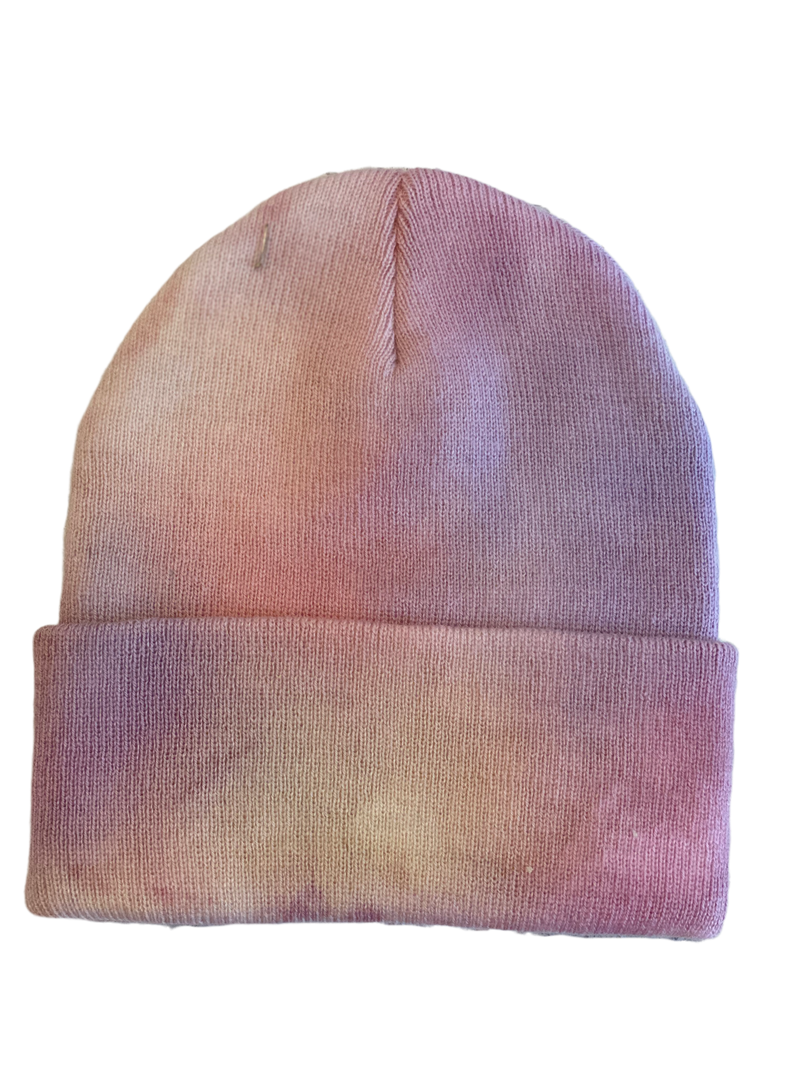 Hold On Tie Dye Logo Beanie