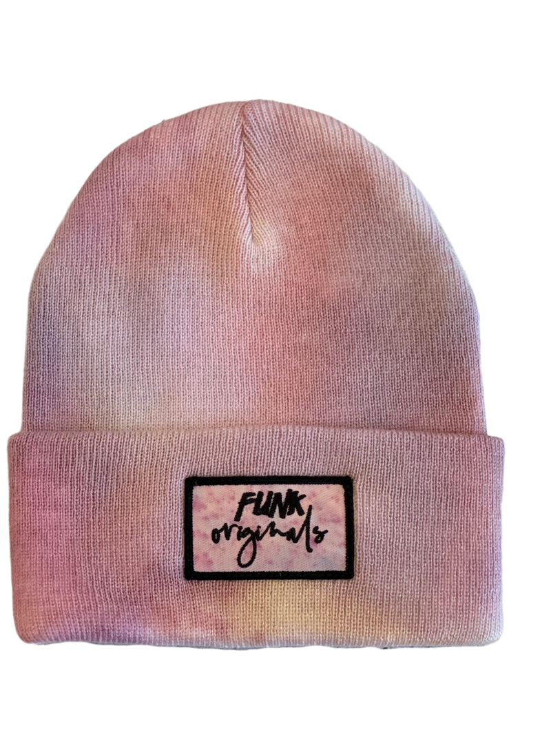 Hold On Tie Dye Logo Beanie