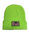 Logo Beanie Neon Green