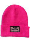 Logo Beanie Neon Pink