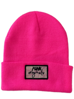 Logo Beanie Neon Pink